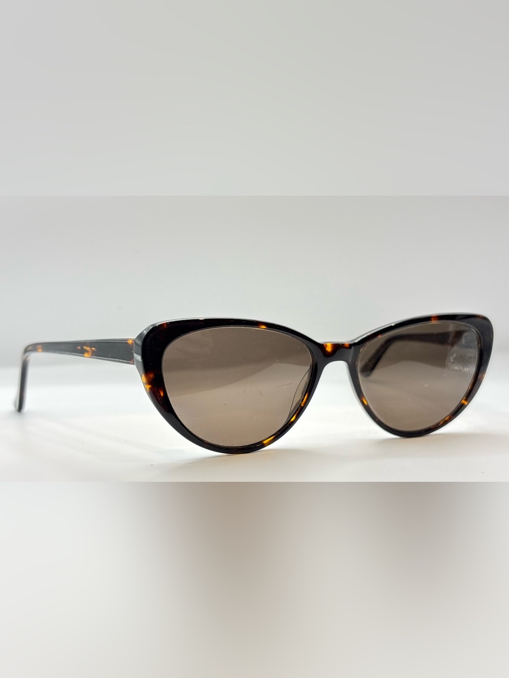 Christian Siriano Rose Tortoise Oval Sunglasses Frames Only
